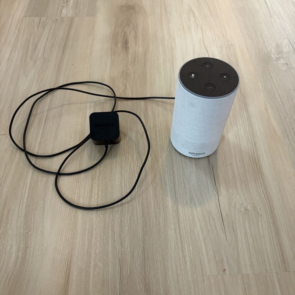 Amazon Echo 2nd Gen XC56PY GRAY Smart Speaker w/ Power Cord